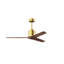 Mollywood - 42" Ceiling Fan - Textured Bronze Finish - Matte Black Blades-465038777-413141962-465038778
