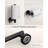 Radius 5-Piece Bathroom Hardware Set in Matte Black-126538046