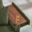 Canapé confortable moelleux en velours côtelé-579795408