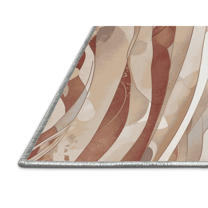 Tapis ondulé doré, Rectangle 4pi x 6 pi