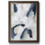 Indigo Imprint II - peinture sur toile encadrée-1675658591
