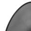 Pare-feu arqué de 103,5 cm (40,75 po), 103,5 x 20 x 85 cm (40,75 x 7,87 x 33,46 po), en fer, monobloc, noir, panneau unique en maille arquée-985960680
