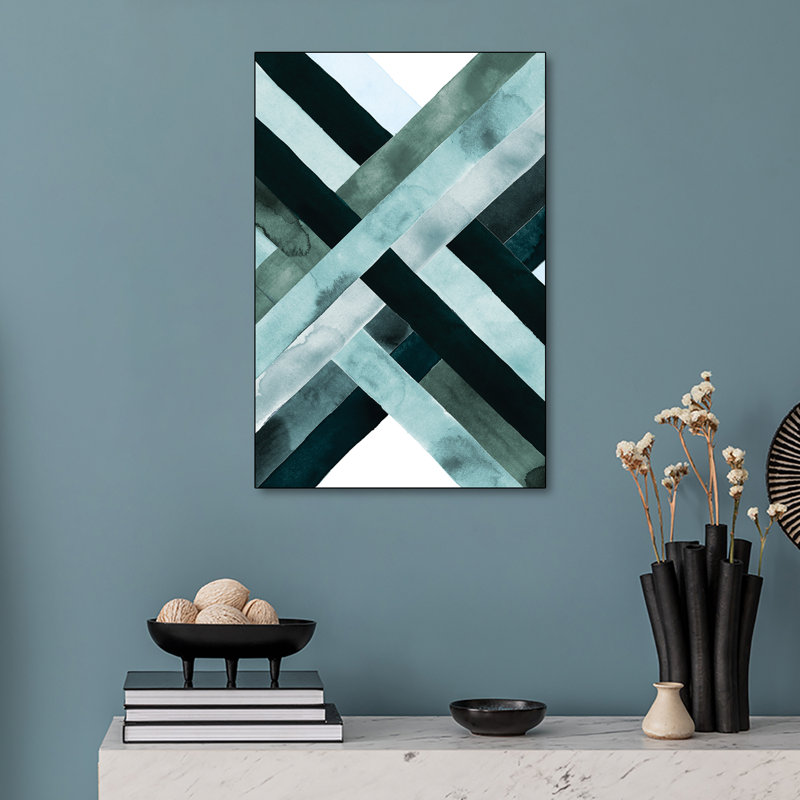Reproduction d'art sur toile en métal, "Steercolorix" par Grace Popp