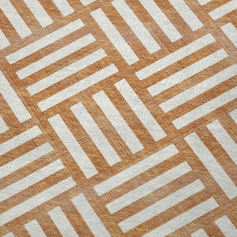 Jeté carré Addison Sherpa ASB620, Orange