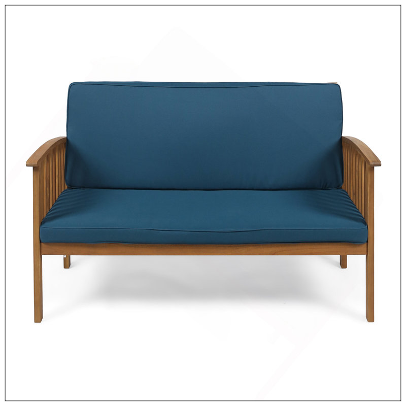 Causeuse Casa Acacia, Teal, Brun