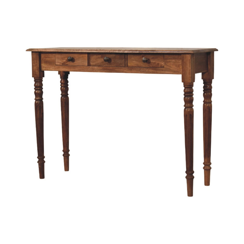 110cm Solid Wood Console Table