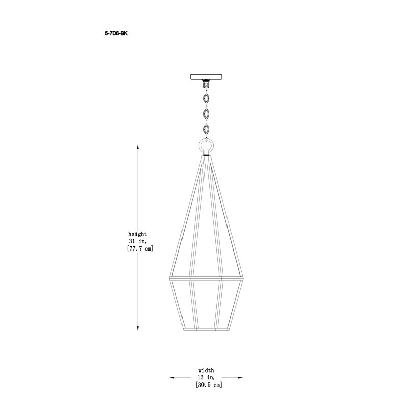 Lampe sur pied 1 lumière Eleana Pen Pen en noir mat