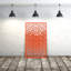 Panneau d'intimité géométrique en aluminium brique découpé au laser - Art mural extérieur thermolaqué en métal, paravent de clôture décoratif pour clôture de jardin-71048512-71048511