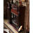 Walnut Solid Wood Electric Fireplace
