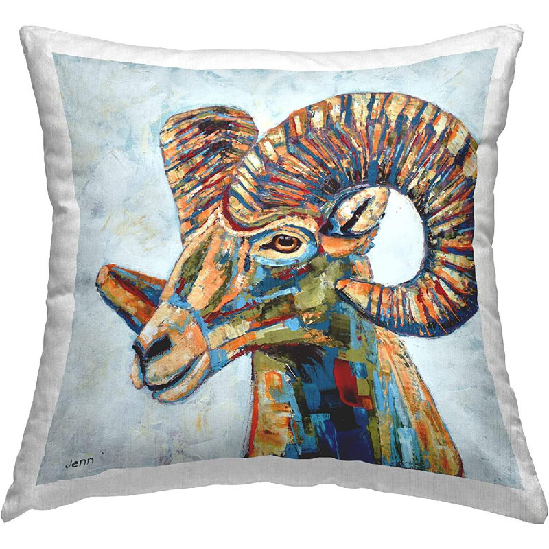 Polyester Throw Square Pillow Cover & Insert