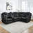 Theater Style Motion 5 seater sofa with Adjustable Headrest-1249953570