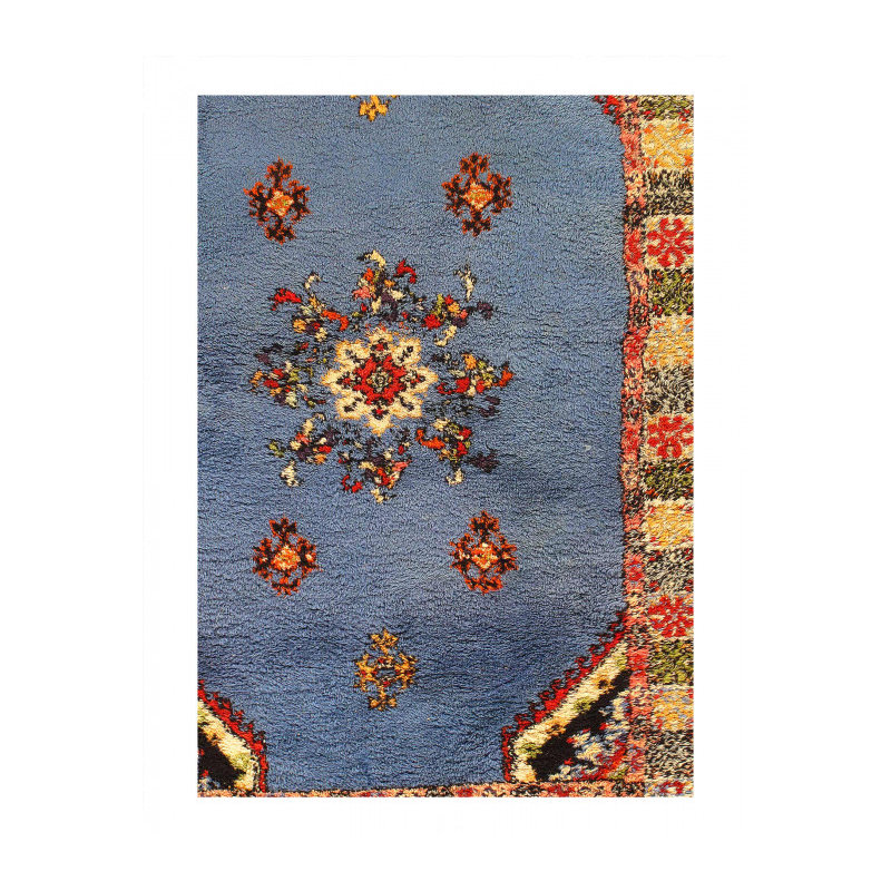Jhamel One-of-a-Kind 6'05'' X 4'05'' Hand Knotted Area Rug