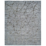 Morro Geometric Area Rug in Gray