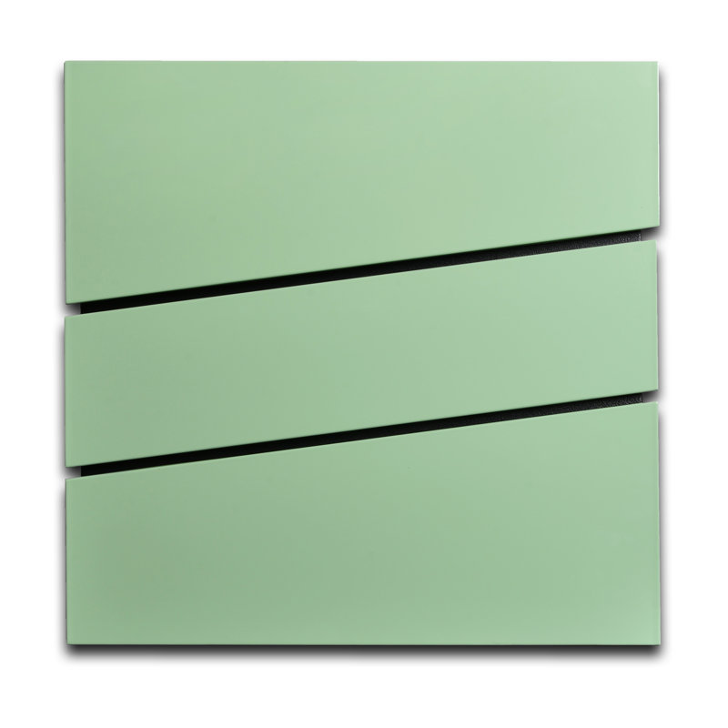 Adigun Steel Wall Mounted Post Box, Chartwell Green