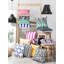 Geometric Square Diagram Pillow Cover-1717625201