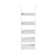 Valade 69" H x 22" W 5-Tier Ladder Bookshelf - Freestanding Wooden Bookcase Frame