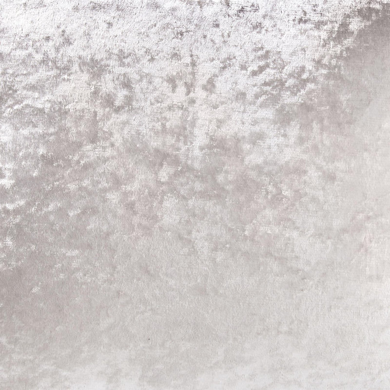 Eleanora Crushed Velvet Eyelet Panels, Width 167 x Drop 229 cm, Cream