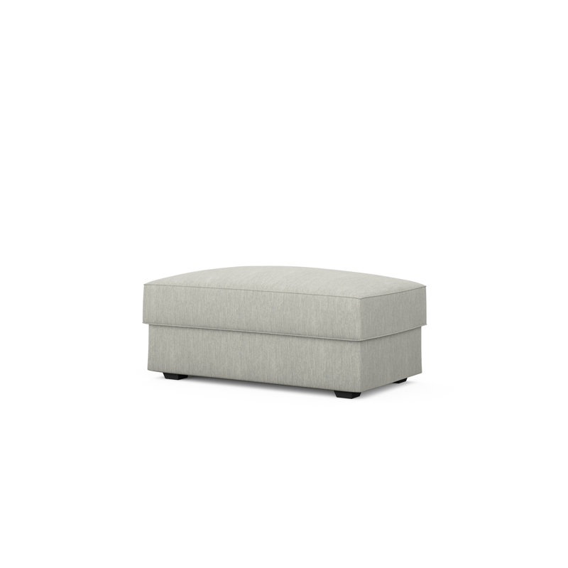 Repose-pieds caché avec rangement 40 po Coddle®, Polyester tourterelle