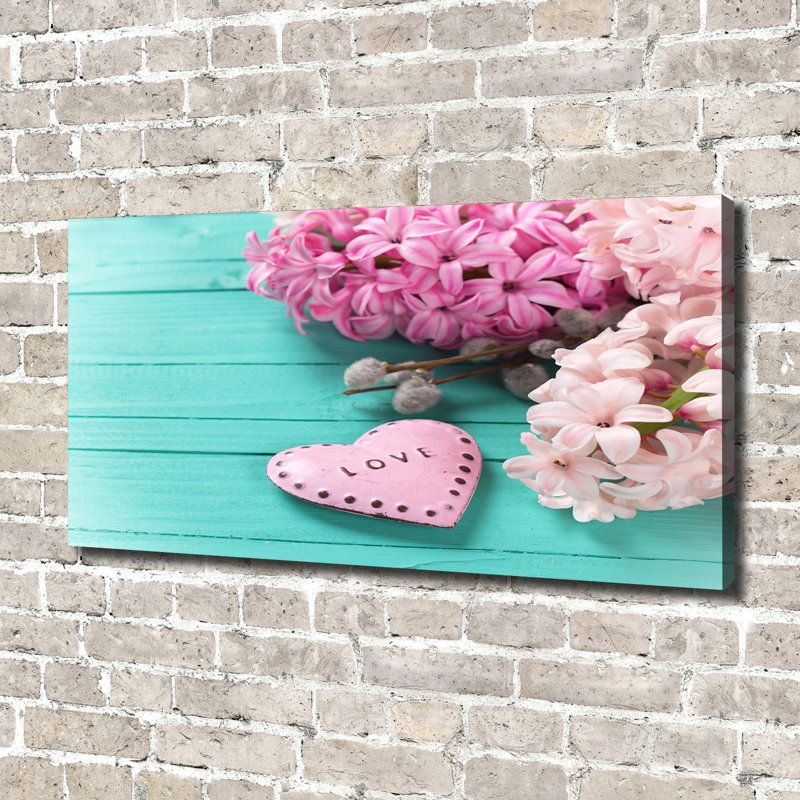 Without And Heart - Wrapped Canvas Print