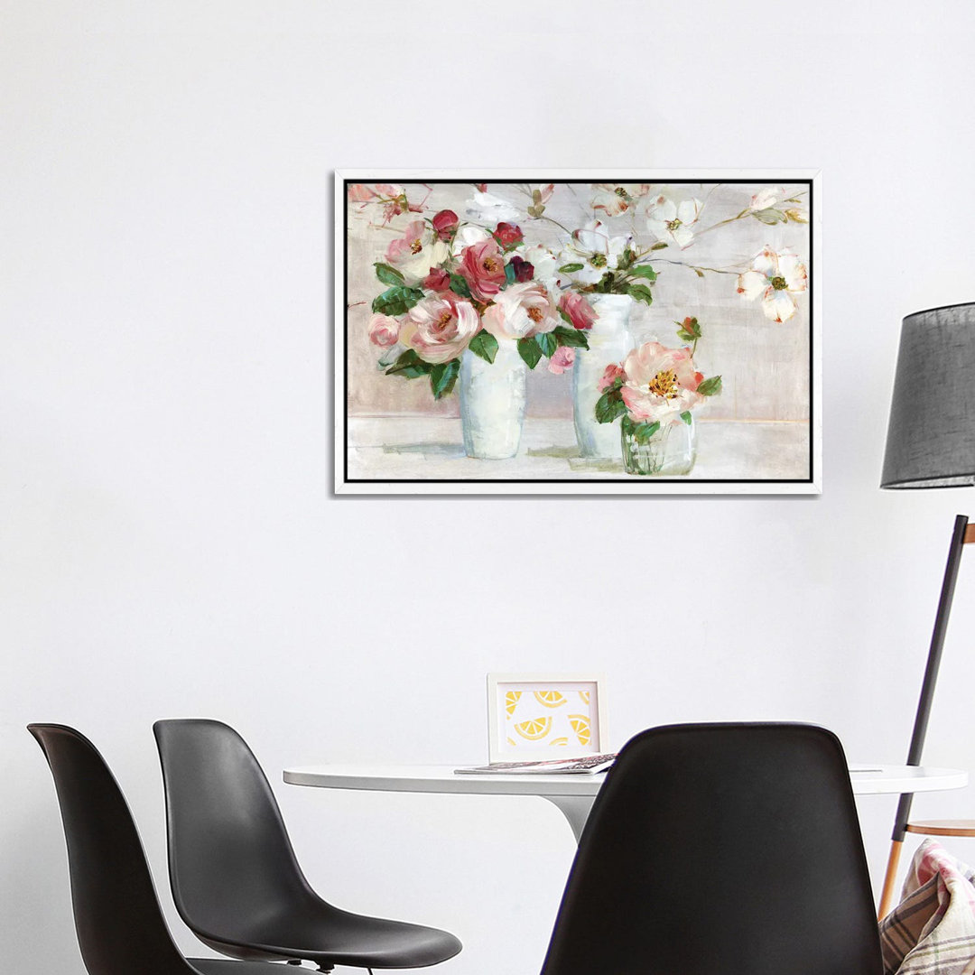 Shades Of Blush von Sally Swatland - Galerie-Giclée auf Leinwand