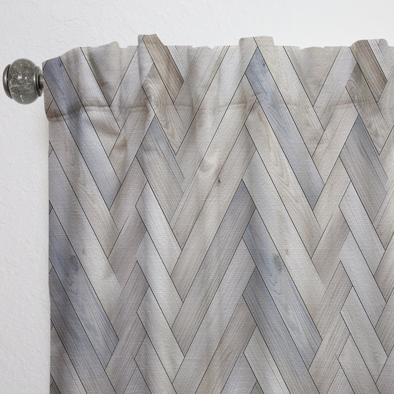 Nordic Elegance Blackout Single Curtain Panel, 52" W x 84" L