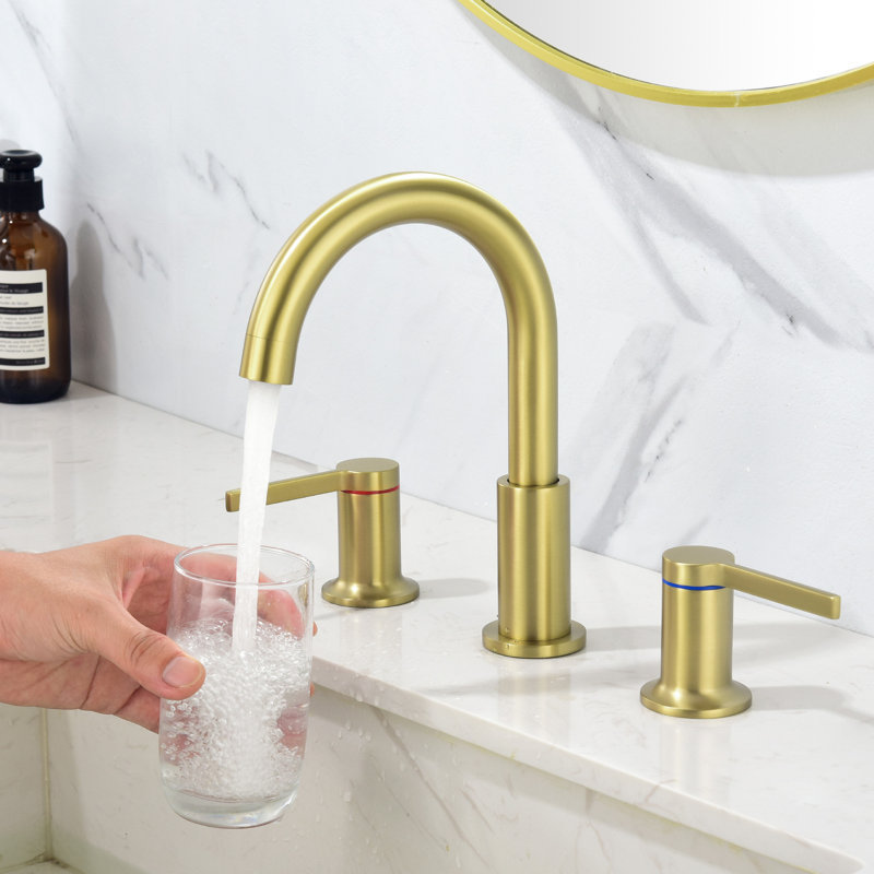 Bathroom Faucet, Brushed Gold