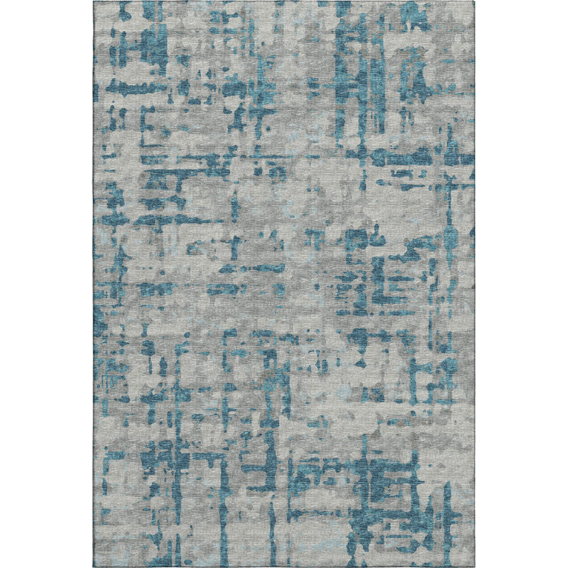  Hintzen Outdoor Rug, Rectangle 5' x 7'6"