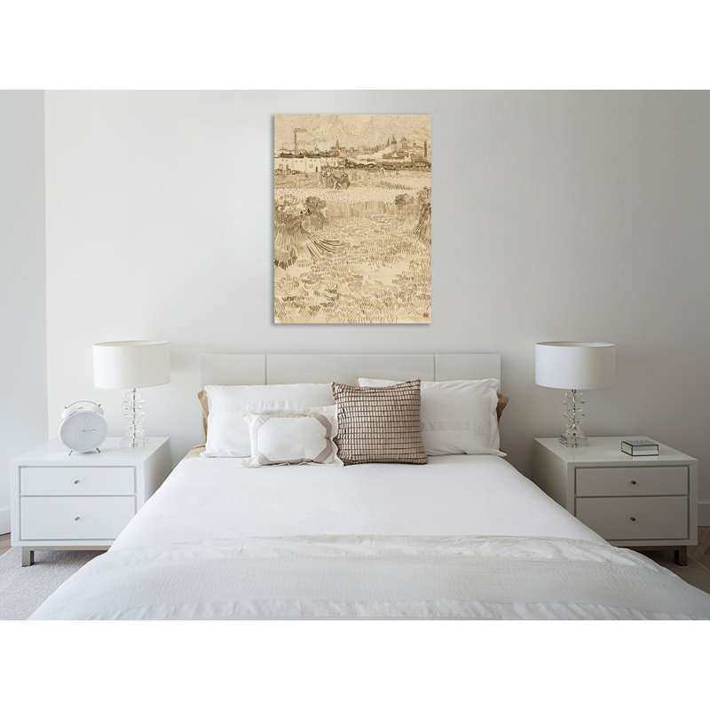 Arles par Vincent Van Gogh - reproduction d'art sur toile tendue, H 16 po x l 12 po x P 1,5 po