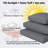 Upgraded 3.5" Deep Seat Outdoor Cushions For Patio Furniture, Waterproof & Fade Resistant Replacement For 4-Seat Patio Sectional Sofa With 5 Pillows-1580878972