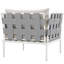 Harmony Outdoor Patio Aluminum Armchair-1416371817