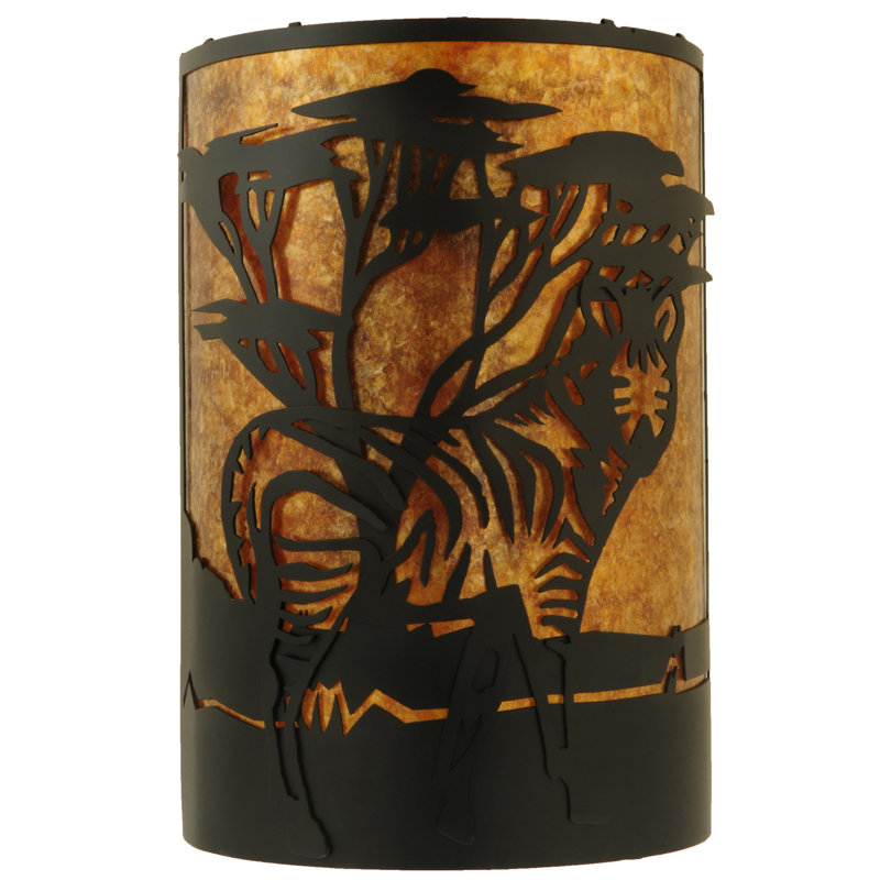 Applique murale encastrée droite 2 lumières Zebra