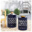 Round Iron Outdoor Side Table , 13.75 " W 13.75 " D-1344654884