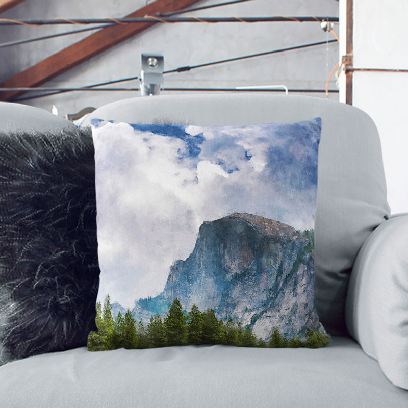 Square Cushion, 40cm H x 40cm W x 15cm D, Black