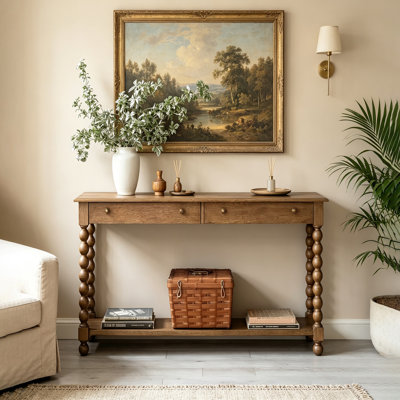 console à tiroirs de style français