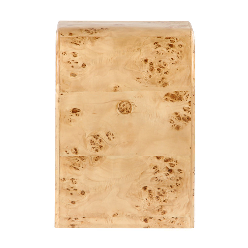 Liam Burl Nightstand | Stylish Bedroom Furniture