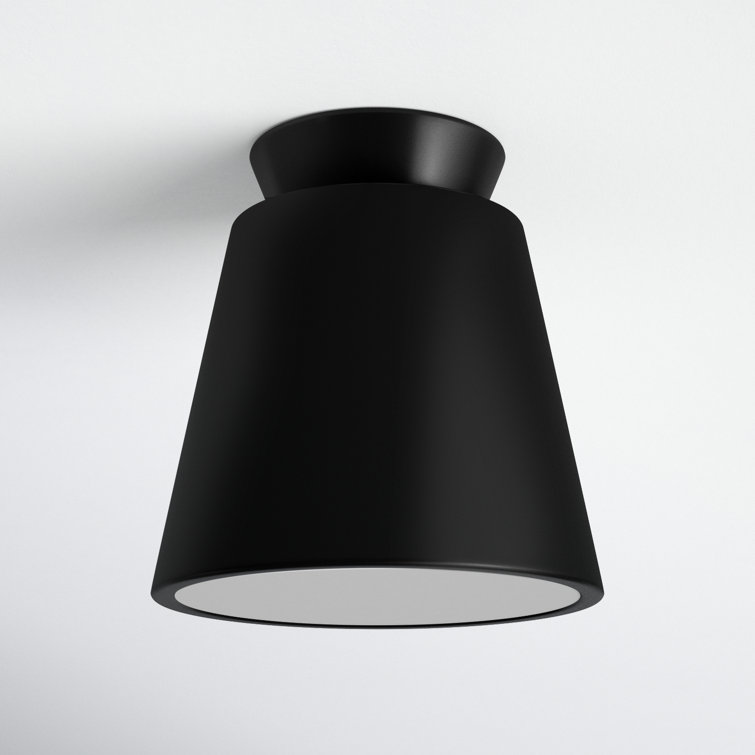 Logan Single Light Ceramic 7.75'' H X 7.5'' W LED Flush Mount