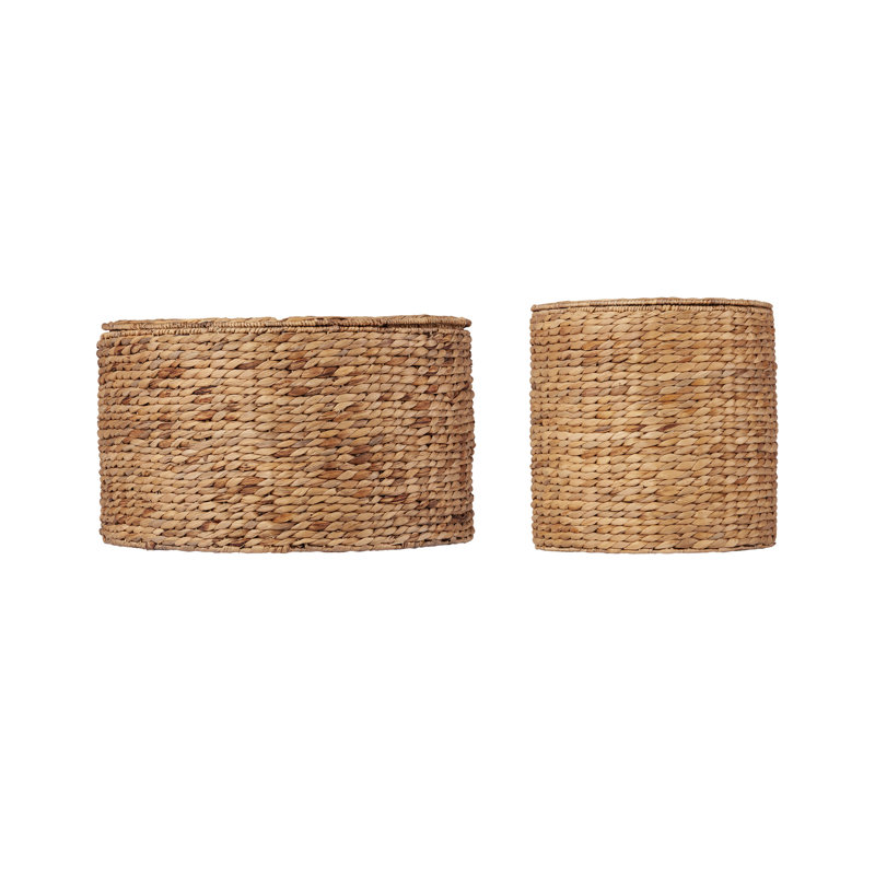 End Table Set, Round Storage Tables