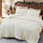 Bedsure Flannel Striped Comforter Set-100517526-100517525