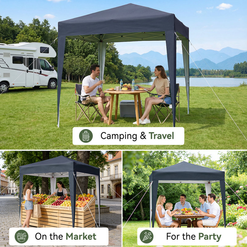 4 Person Tent, Blue