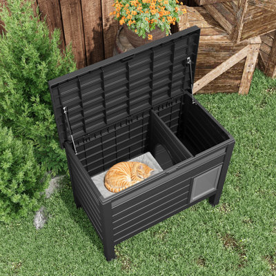 Maison pour chat avec chaleur Cusion
