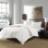 DOWNLITE White Duck Down Insert Hypoallergenic Comforter