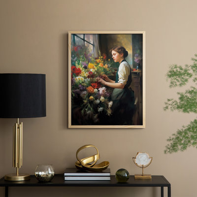 Reproduction encadrée WOMEN Series CDXLVII - bois massif