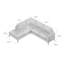 Canapé modulaire en cuir Bernis, brun-78585006