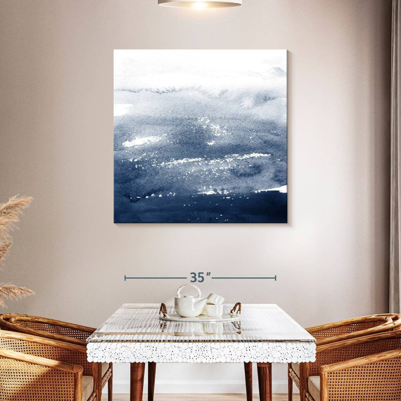 The Deep Blue, 39" H x 39" W