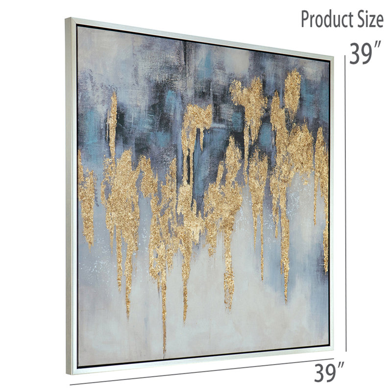 Peinture sur toile encadrée