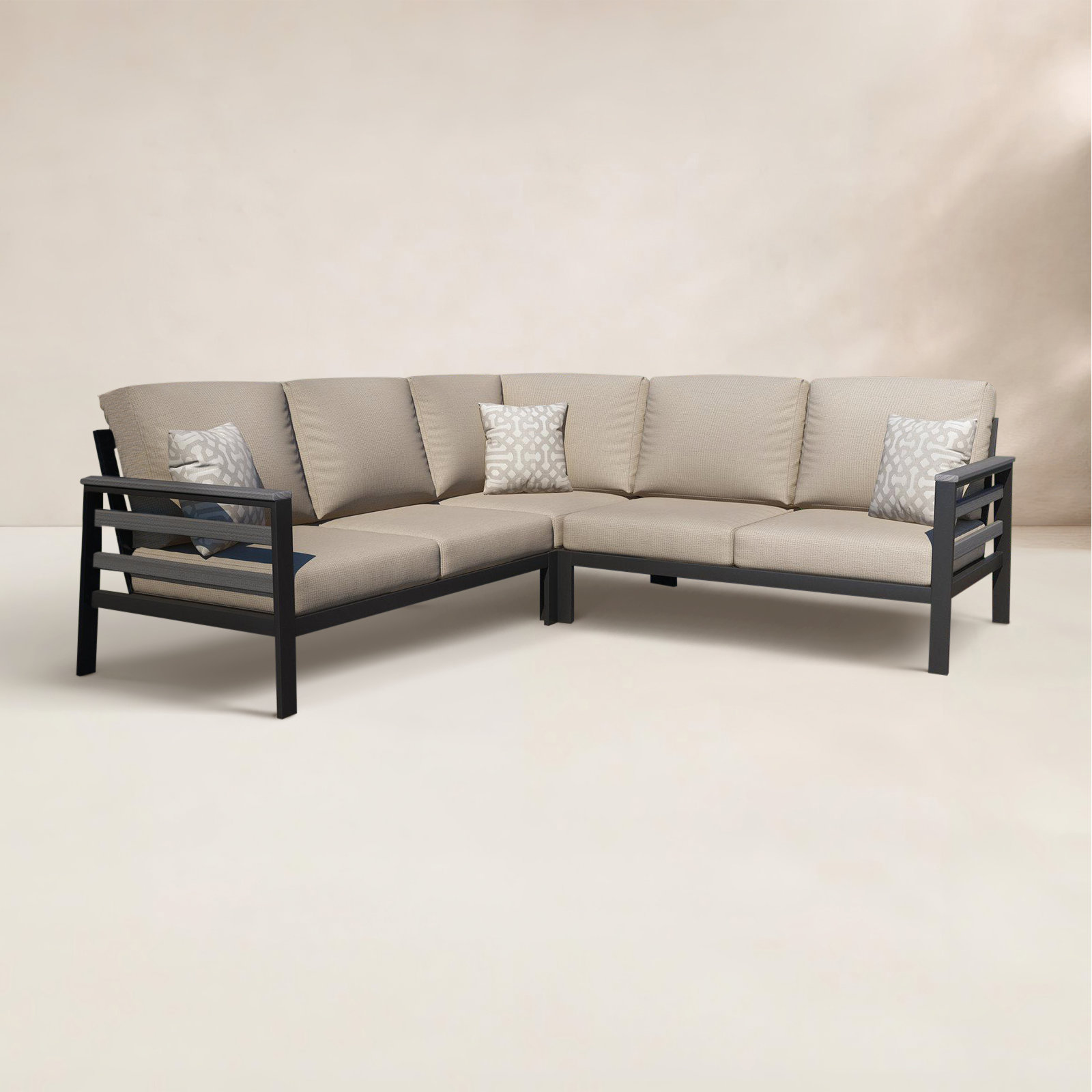 Townsend 87" Sunbrella® Patio Sofa, Cast Silver Sunbrella®