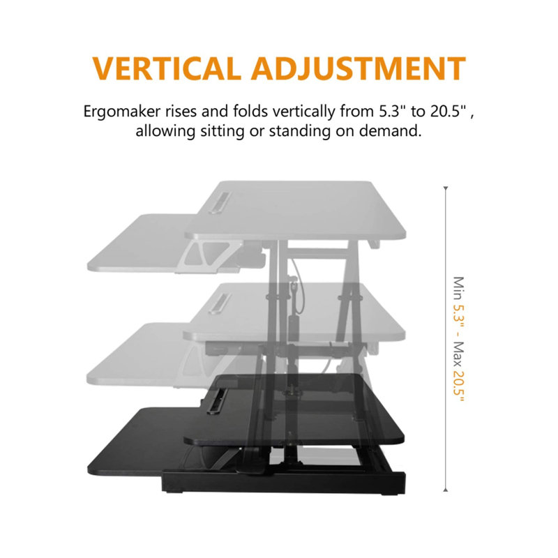 Chatou Adjustable Standing Desk Converter