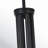 Living District Layne 50 Inch chandelier in Black-615547126-615547086