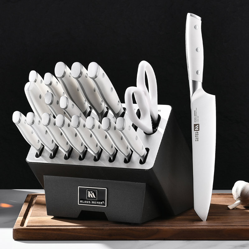 Klaus Meyer Klaus Meyer Stahl 19 Piece Knife Block Set
