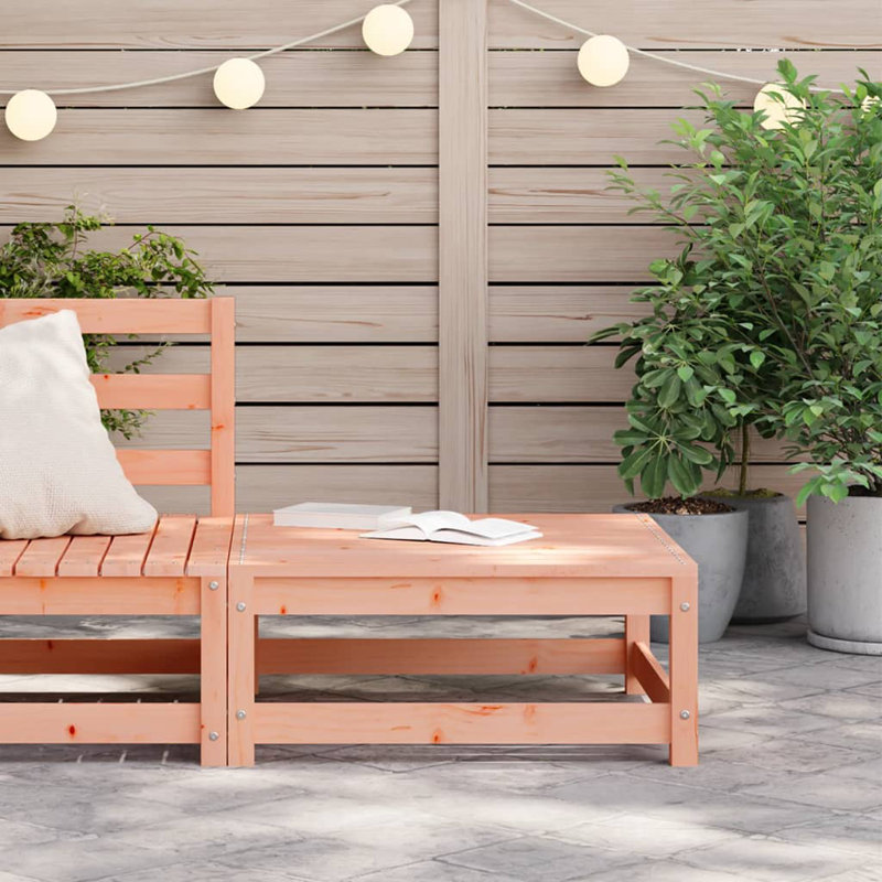 Putra Outdoor Ottoman, Natural
